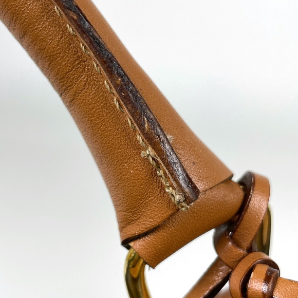 Celine Pattern Handbag Brown Macadam Canvas - Picture 5 of 7